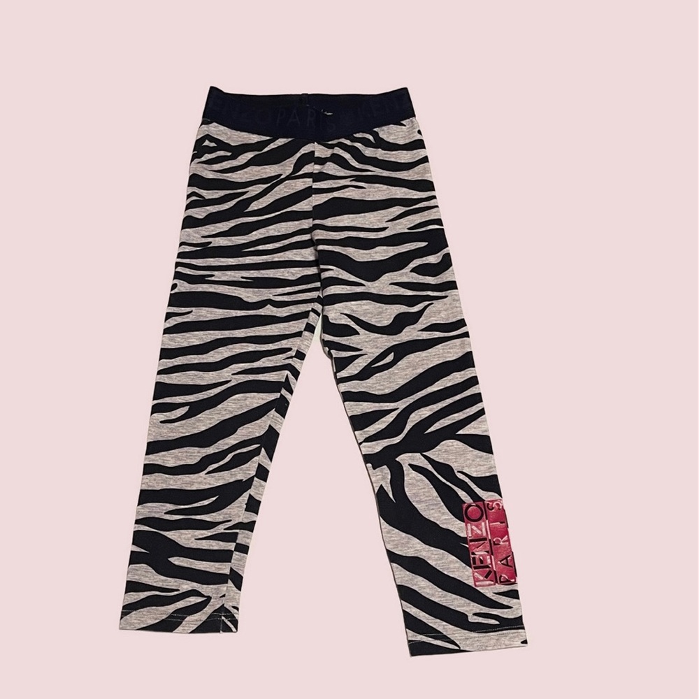 Kenzo girls zebra legging，NWT ，4T